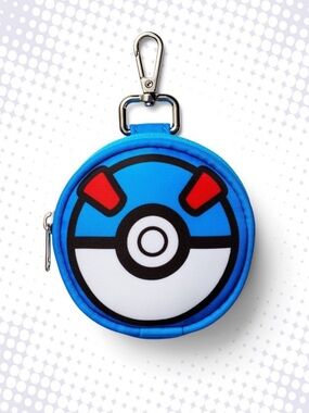 Blue Poké Ball Ultra Ball Bag Charm from Pokémon x Target, Limited Edition